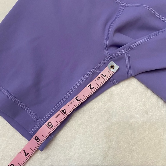 Lululemon Wunder Train High-Rise Short 6" Dark Lavender 2247 - Picture 9 of 10